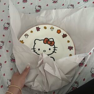 Hello kitty fall decor